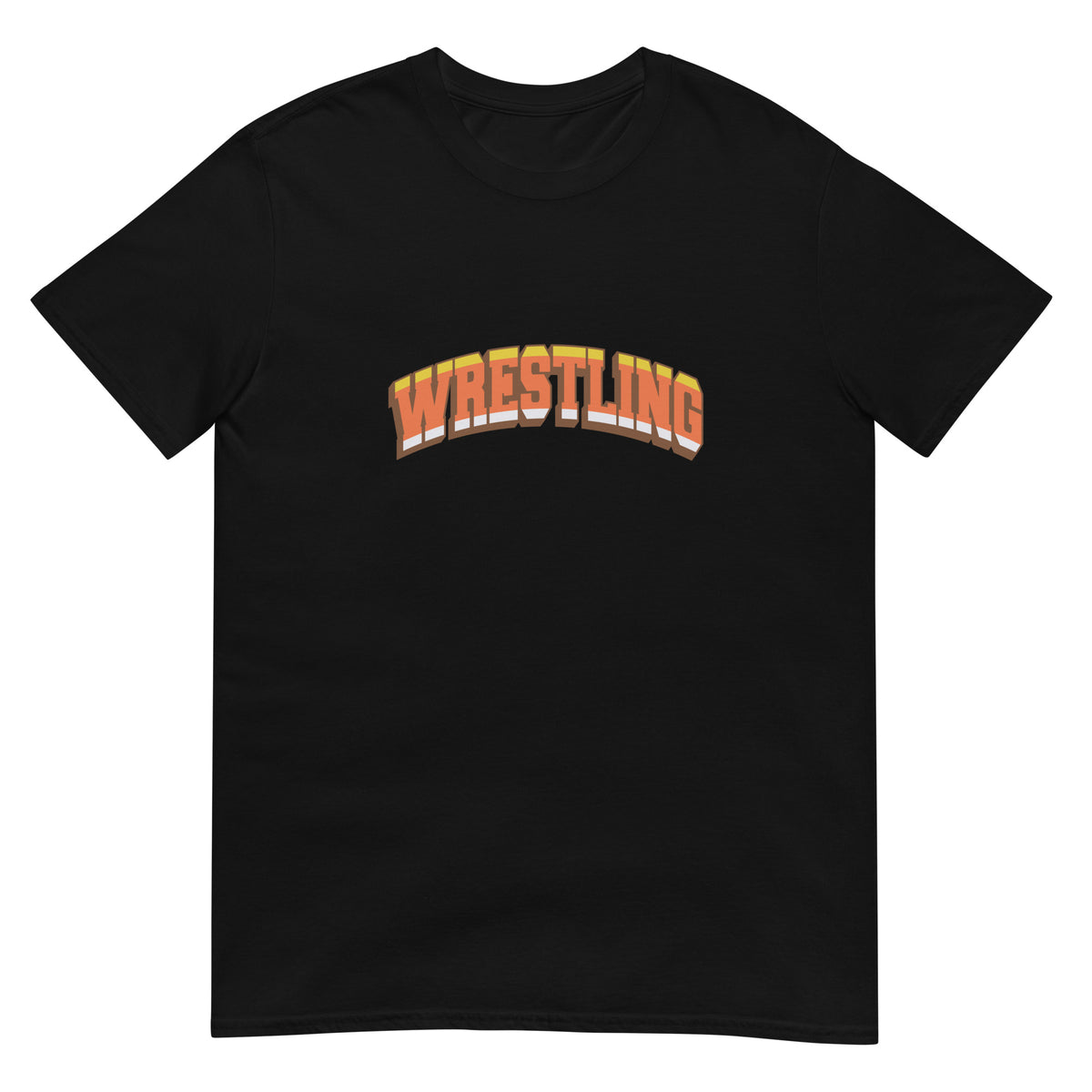Candy Corn Wrestling T-Shirt - The Defensive Pin